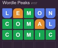 Play Wordle Peaks now!